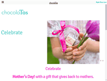 Tablet Screenshot of chocolatas.com